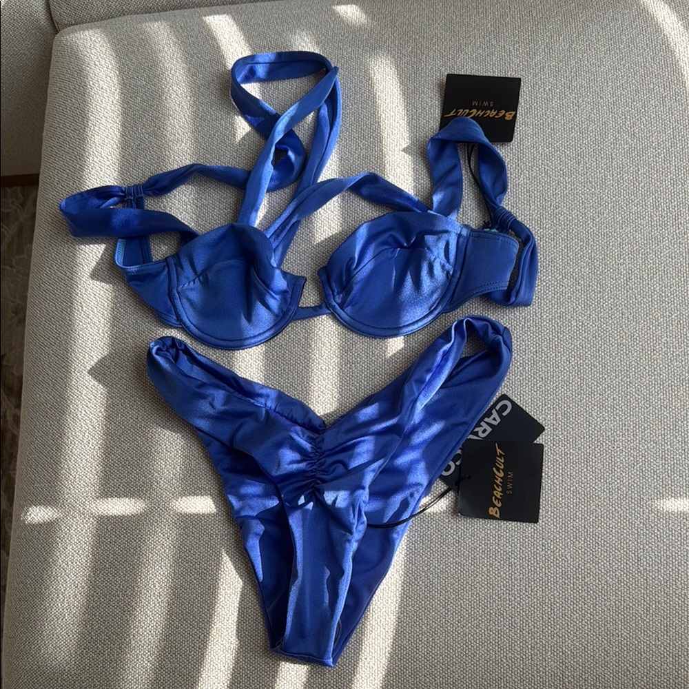 SHEIN Royal Blue Bikini Set